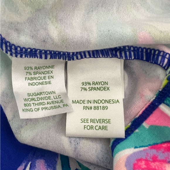 Lilly Pulitzer Women’s XS UPF 50+ Sophie Dress Multi Casa Del Sol - Picture 11 of 11